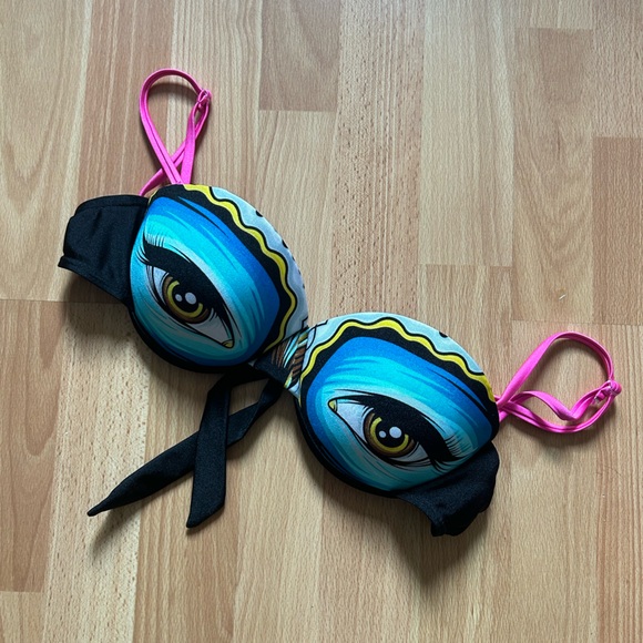 Pop art eye bikini top - Picture 2 of 5